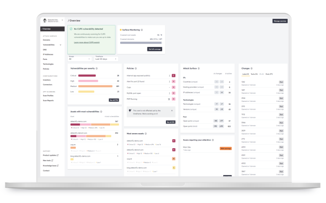 An illustration of the Detectify tool